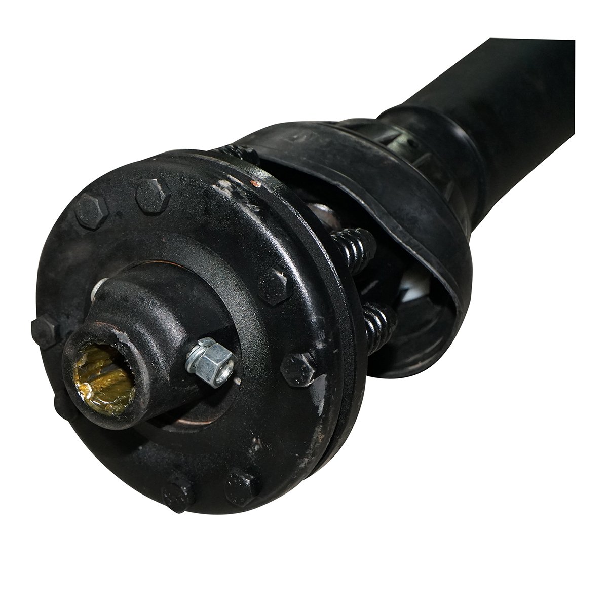 Cardan 1500 mm T5 cu ambreiaj compus din 2 discuri cruce 30,2x80 (teava triunghiulara) 1 3/8 Z=6
